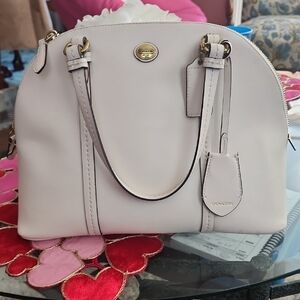Coach Light Pink Dome Shoulder Bag